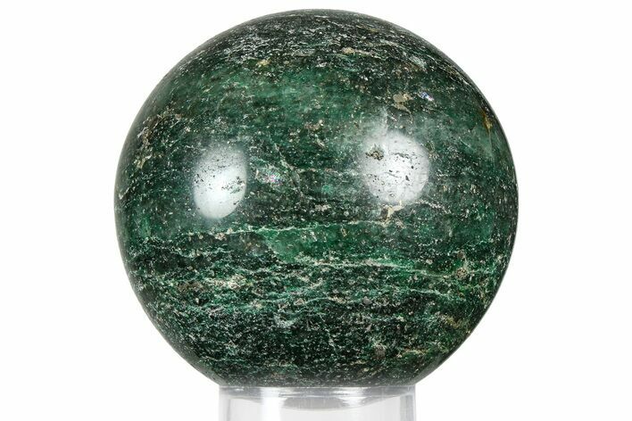 Polished Fuchsite Sphere - Madagascar #349749